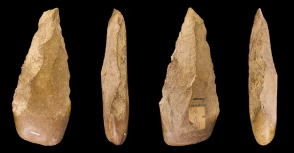 Photo of ancient tools.