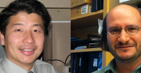 Photos of Drs. Wu and Bassik.
