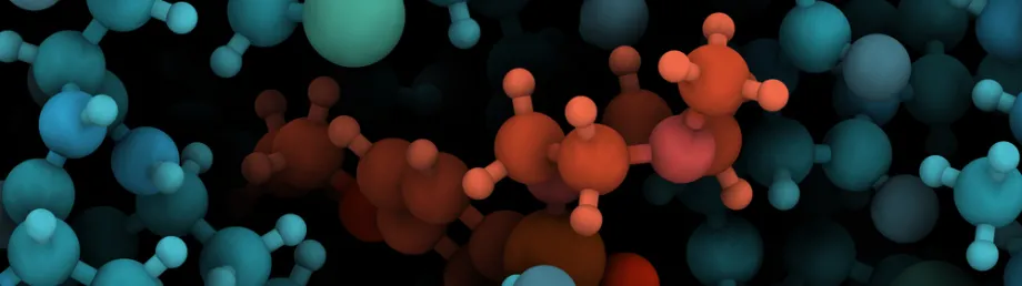 Graphic image of enzymes.