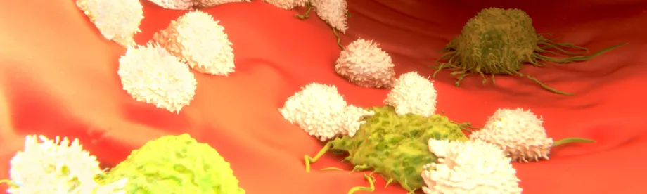 Graphic image of NK cells.