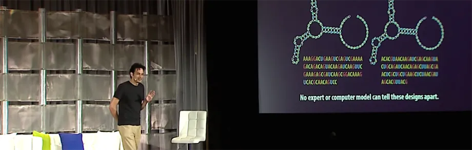 Screenshot of Dr. Rhiju Das.