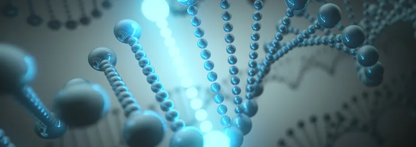 Graphic image of RNA.