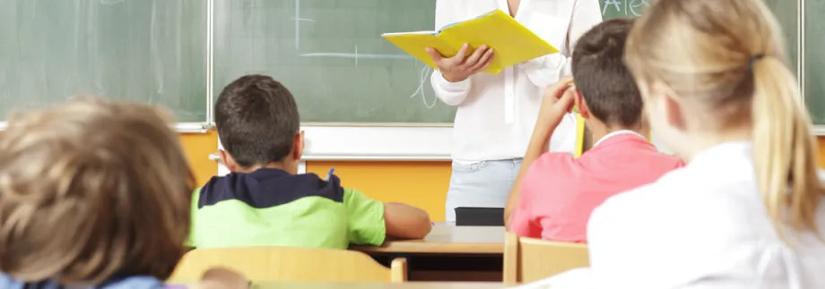 Image of children learning in the classroom.