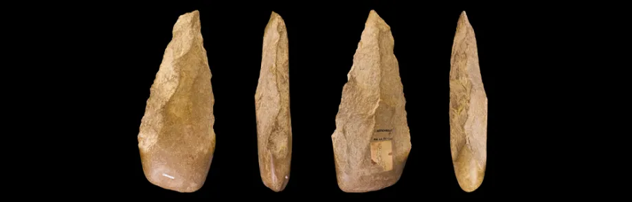 Photo of ancient tools.