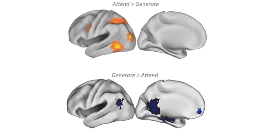 Graphic of brain activity.