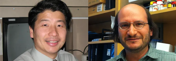 Photos of Drs. Wu and Bassik.