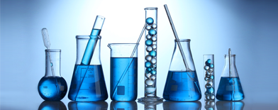 Photo of beakers and test tubes.